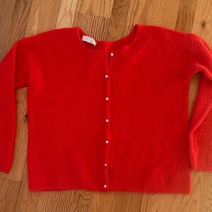 Red Gaspard cardigan